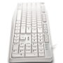 NGS Heritage Teclado Blanco QWERTY Español USB